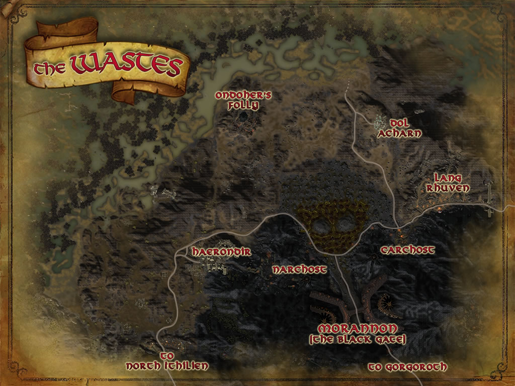 The Wastes Map